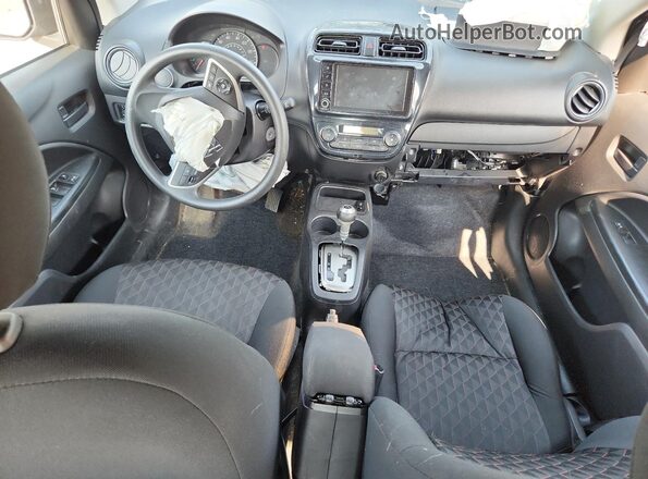 ML32AUHJ3NH007143 2022 MITSUBISHI MIRAGE Black Առջևի վահանակի տեսք