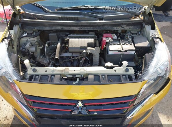 ML32AUHJ7MH004860 2021 MITSUBISHI MIRAGE Yellow Widok z tyłu