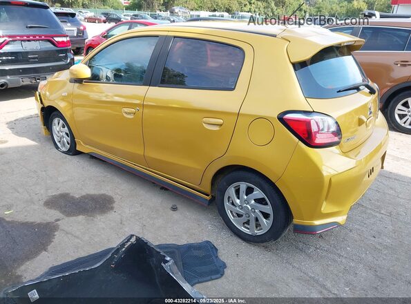 ML32AUHJ7MH004860 2021 MITSUBISHI MIRAGE Yellow Tył lewy
