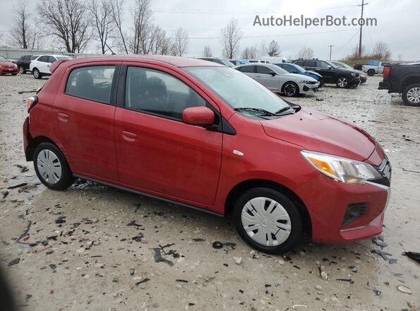 ML32AUHJ7NH008215 2022 MITSUBISHI MIRAGE Red 