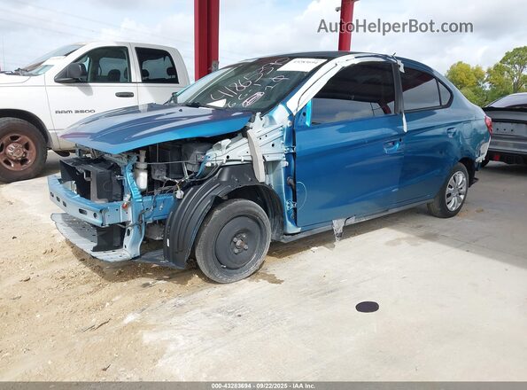 ML32F3FJ0LHF05251 2020 MITSUBISHI MIRAGE G4 Синий Передняя левая четверть