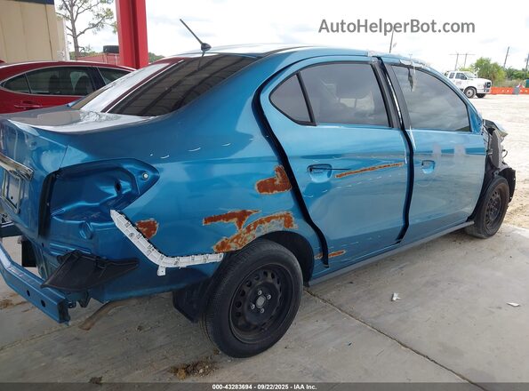 ML32F3FJ0LHF05251 2020 MITSUBISHI MIRAGE G4 Синий Вид задней части салона