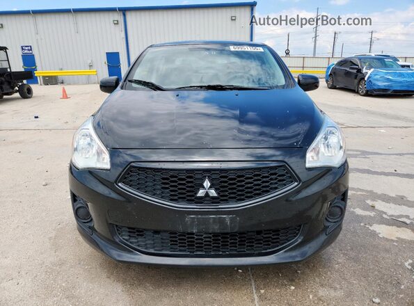 ML32F3FJ1LHF10040 2020 MITSUBISHI MIRAGE Black წინა ხედი