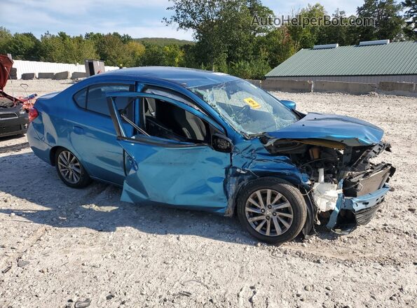 ML32F3FJ2JHF05829 2018 MITSUBISHI MIRAGE Синий 