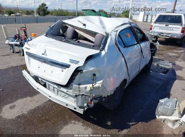 ML32F3FJ2JHF09248 2018 MITSUBISHI MIRAGE G4 Белый Задняя правая четверть