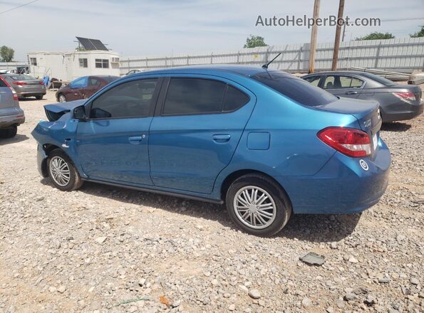 ML32F3FJ2LHF11343 2020 MITSUBISHI MIRAGE Blue Հետևի ձախ