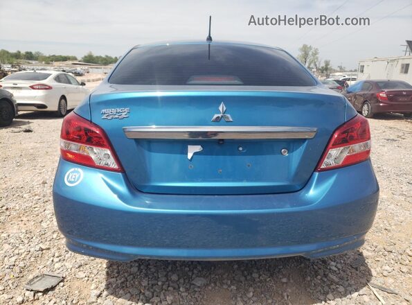 ML32F3FJ2LHF11343 2020 MITSUBISHI MIRAGE Blue Հետևի տեսք