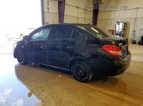 ML32F3FJ4LHF11733 2020 MITSUBISHI MIRAGE Black Trasero izquierdo