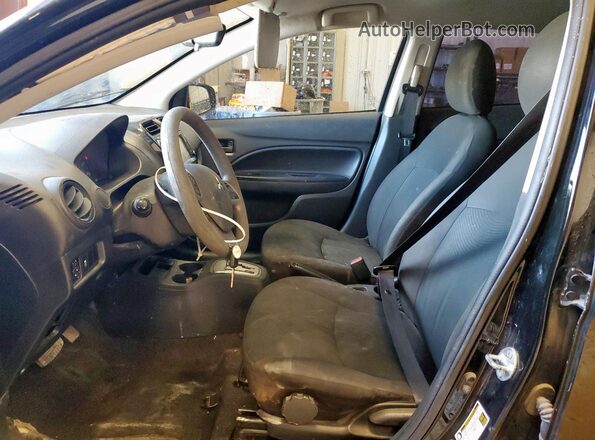 ML32F3FJ4LHF11733 2020 MITSUBISHI MIRAGE Black Vista interior delantera