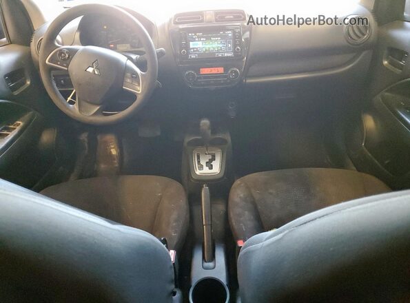 ML32F3FJ4LHF11733 2020 MITSUBISHI MIRAGE Black Vista del salpicadero