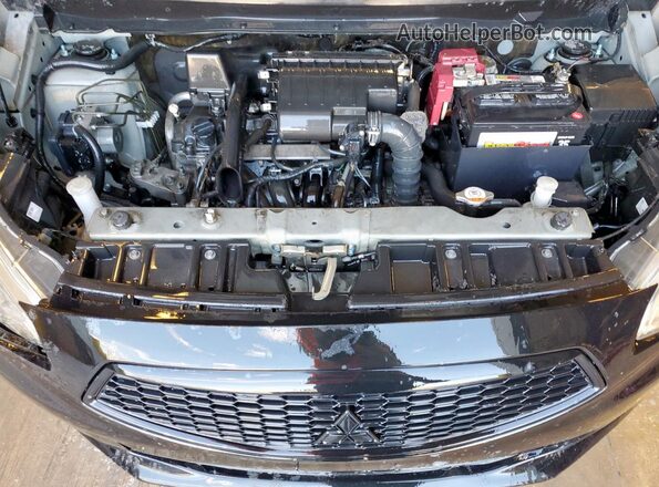 ML32F3FJ4LHF11733 2020 MITSUBISHI MIRAGE Black Vista interior trasera