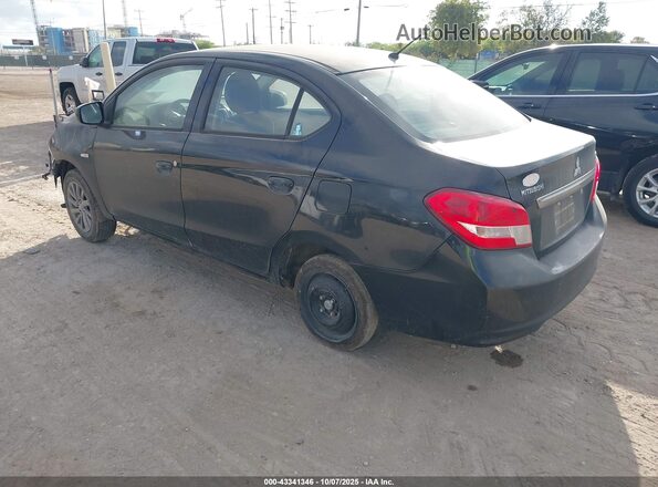 ML32F3FJ5JHF10409 2018 MITSUBISHI MIRAGE G4 Черный Задняя левая четверть