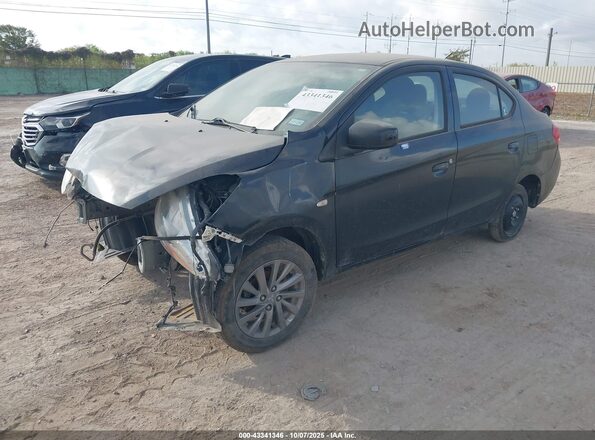 ML32F3FJ5JHF10409 2018 MITSUBISHI MIRAGE G4 Черный Передняя левая четверть