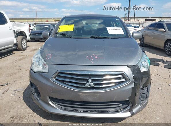 ML32F3FJ5JHF16503 2018 MITSUBISHI MIRAGE G4 Gray Vista del cuadro de instrumentos