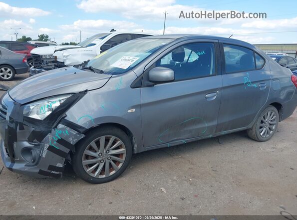 ML32F3FJ5JHF16503 2018 MITSUBISHI MIRAGE G4 Gray Vista frontal