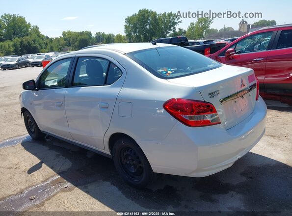 ML32F3FJ5LHF04578 2020 MITSUBISHI MIRAGE G4 White უკანა მარცხენა