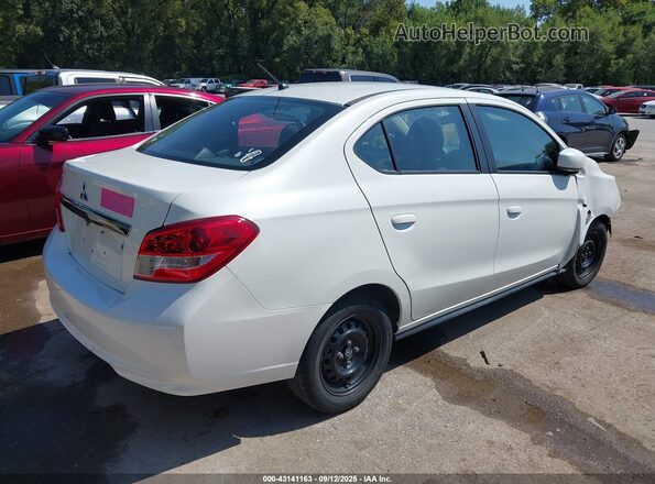 ML32F3FJ5LHF04578 2020 MITSUBISHI MIRAGE G4 White უკანა მარჯვენა