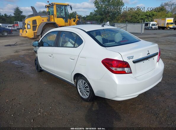ML32F3FJ5LHF13278 2020 MITSUBISHI MIRAGE G4 White Tył lewy