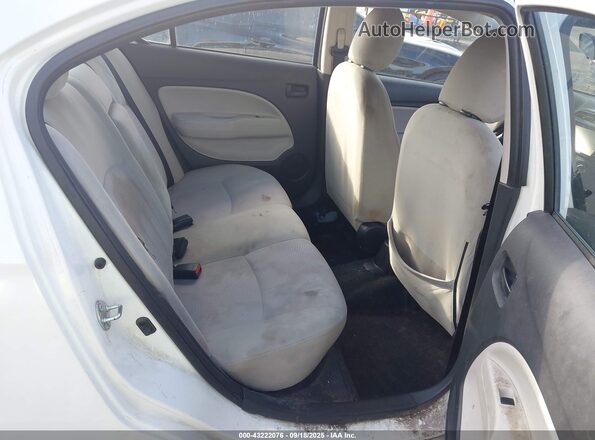 ML32F3FJ5LHF13278 2020 MITSUBISHI MIRAGE G4 White Widok naklejki z numerem VIN