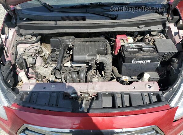 ML32F3FJ6JHF04120 2018 MITSUBISHI MIRAGE Red 