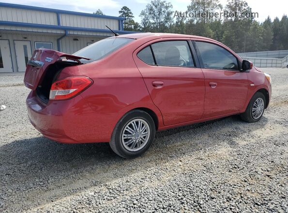 ML32F3FJ6JHF04120 2018 MITSUBISHI MIRAGE Red 