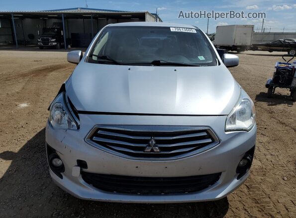 ML32F3FJ6JHF14503 2018 MITSUBISHI MIRAGE Silver 