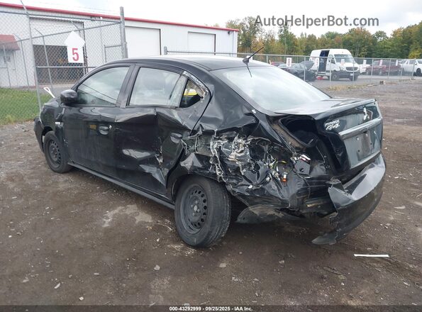 ML32F3FJ6LHF08512 2020 MITSUBISHI MIRAGE G4 Black Задня ліва чверть