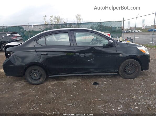 ML32F3FJ6LHF08512 2020 MITSUBISHI MIRAGE G4 Black Вид задньої частини салону