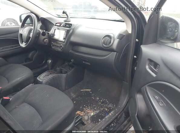 ML32F3FJ6LHF08512 2020 MITSUBISHI MIRAGE G4 Black Вид салону спереду