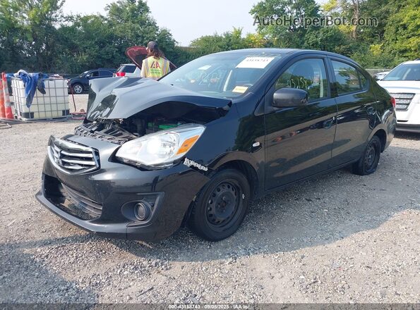 ML32F3FJ8HHF12777 2017 MITSUBISHI MIRAGE G4 Black 