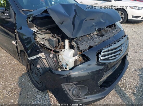 ML32F3FJ8HHF12777 2017 MITSUBISHI MIRAGE G4 Black 