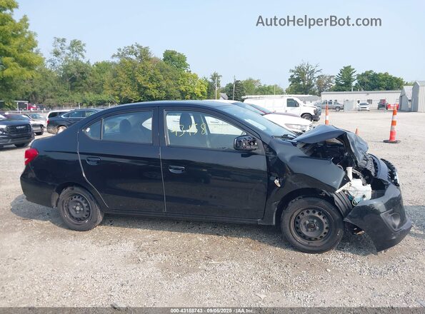 ML32F3FJ8HHF12777 2017 MITSUBISHI MIRAGE G4 Black 