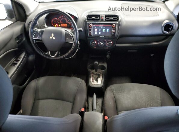 ML32F3FJ9JHF12146 2018 MITSUBISHI MIRAGE White Առջևի վահանակի տեսք