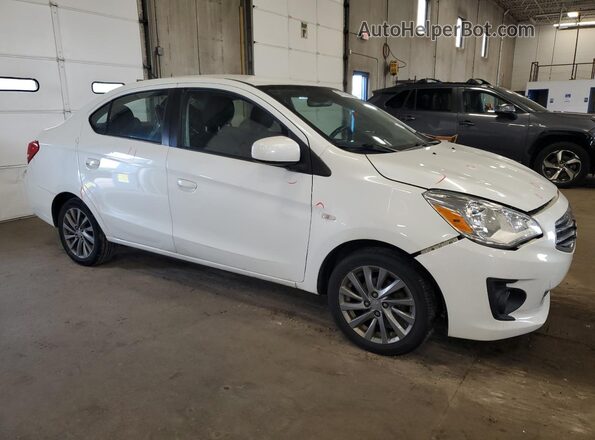 ML32F3FJ9JHF12146 2018 MITSUBISHI MIRAGE White Առջևի աջ