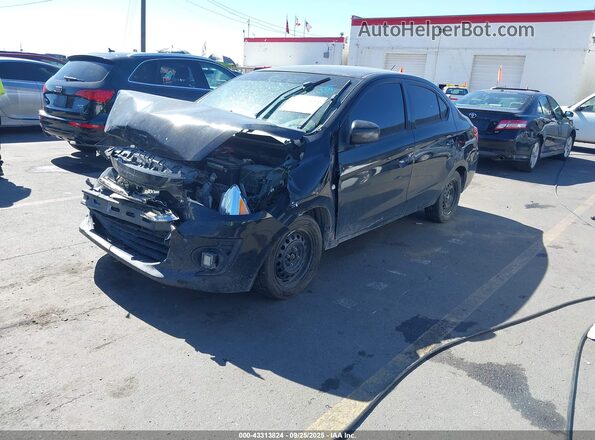 ML32F3FJXJHF01852 2018 MITSUBISHI MIRAGE G4 Black 