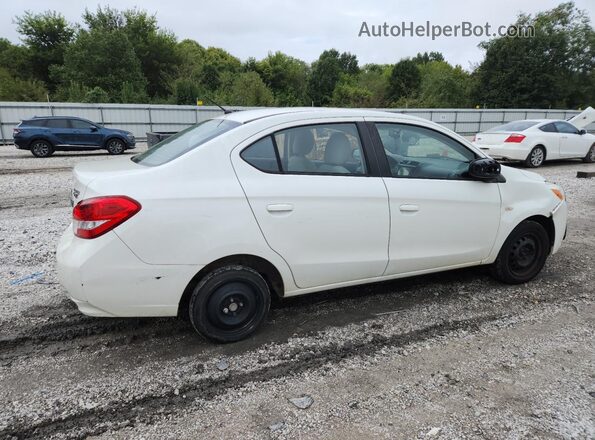 ML32F3FJXJHF05187 2018 MITSUBISHI MIRAGE White 