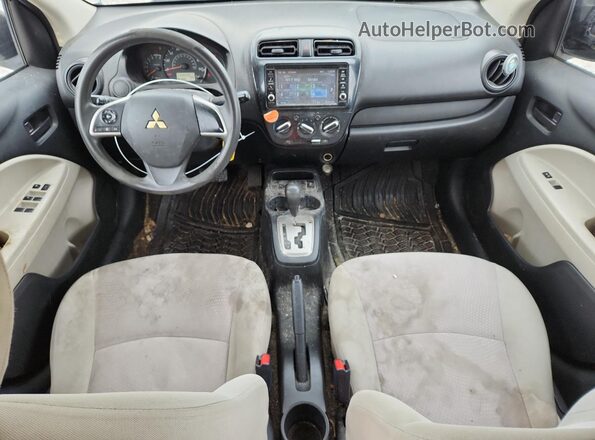 ML32F3FJXJHF05187 2018 MITSUBISHI MIRAGE White 