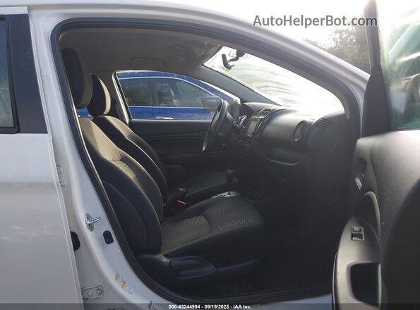 ML32F3FJXLHF02275 2020 MITSUBISHI MIRAGE G4 White წინა სალონის ხედი