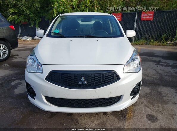 ML32F3FJXLHF02275 2020 MITSUBISHI MIRAGE G4 White ხელსაწყოთა პანელის ხედი