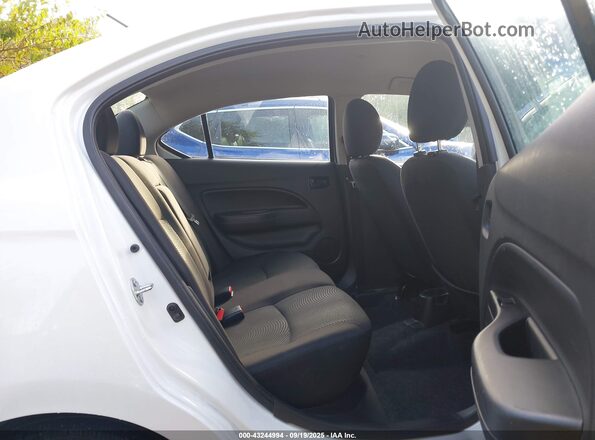 ML32F3FJXLHF02275 2020 MITSUBISHI MIRAGE G4 White VIN კოდის სტიკერის ხედი