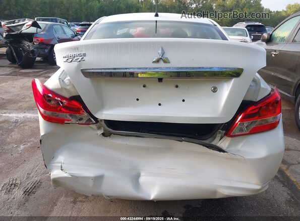 ML32F3FJXLHF02275 2020 MITSUBISHI MIRAGE G4 White წინა ხედი
