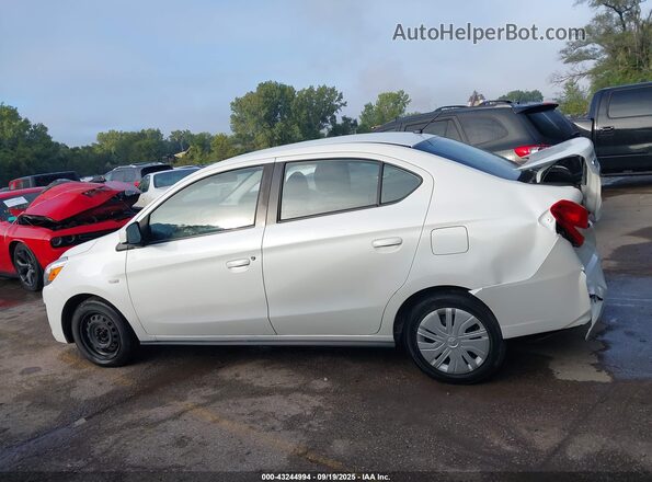 ML32F3FJXLHF02275 2020 MITSUBISHI MIRAGE G4 White სალონის 360-გრადუსიანი ხედი