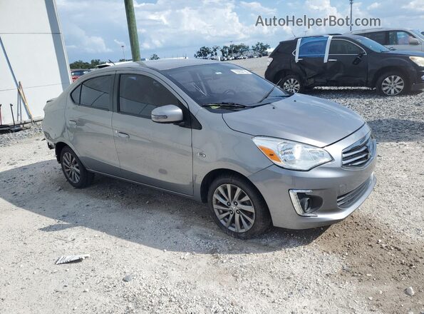 ML32F4FJ0JHF08752 2018 MITSUBISHI MIRAGE Gray 