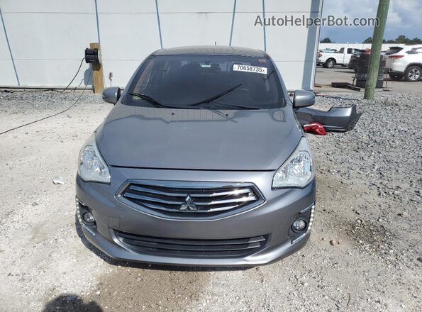ML32F4FJ0JHF08752 2018 MITSUBISHI MIRAGE Gray 