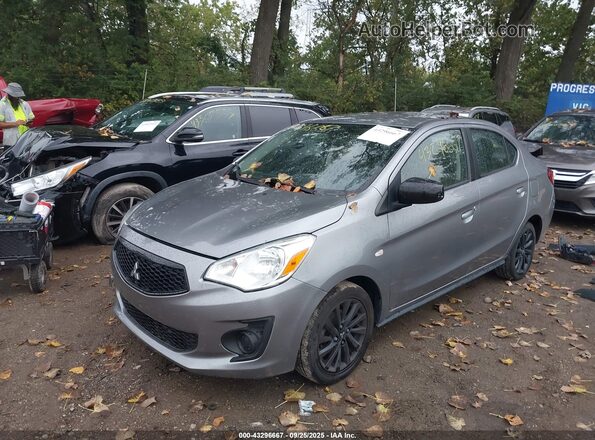 ML32F4FJ0LHF11931 2020 MITSUBISHI MIRAGE G4 Silver Առջևի ձախ երեք քառորդ տեսարան