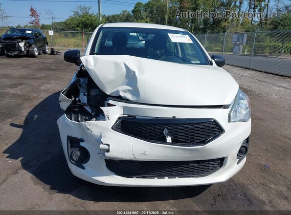 ML32F4FJ1LHF07015 2020 MITSUBISHI MIRAGE White Front view