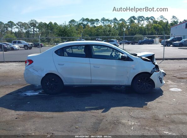 ML32F4FJ1LHF07015 2020 MITSUBISHI MIRAGE White Rear interior view