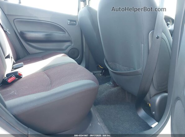 ML32F4FJ1LHF07015 2020 MITSUBISHI MIRAGE White VIN sticker view