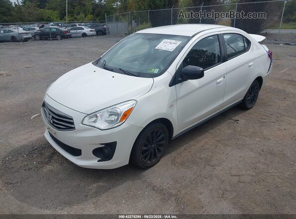 ML32F4FJ3LHF01605 2020 MITSUBISHI MIRAGE G4 White Front left