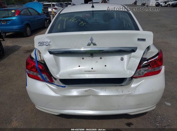 ML32F4FJ3LHF01605 2020 MITSUBISHI MIRAGE G4 White Front view